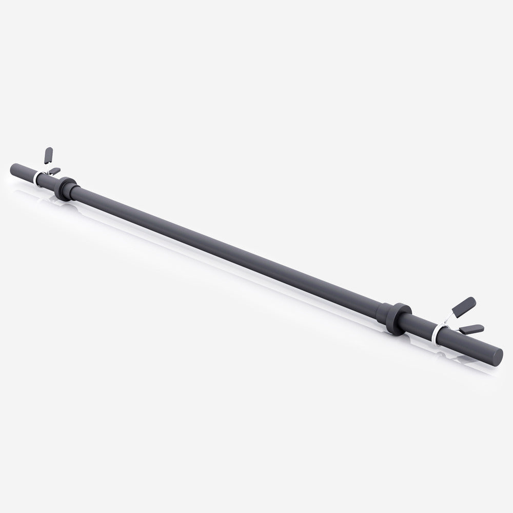 Aeroobika-/pump-kang 130 cm – vedruklambritega, must