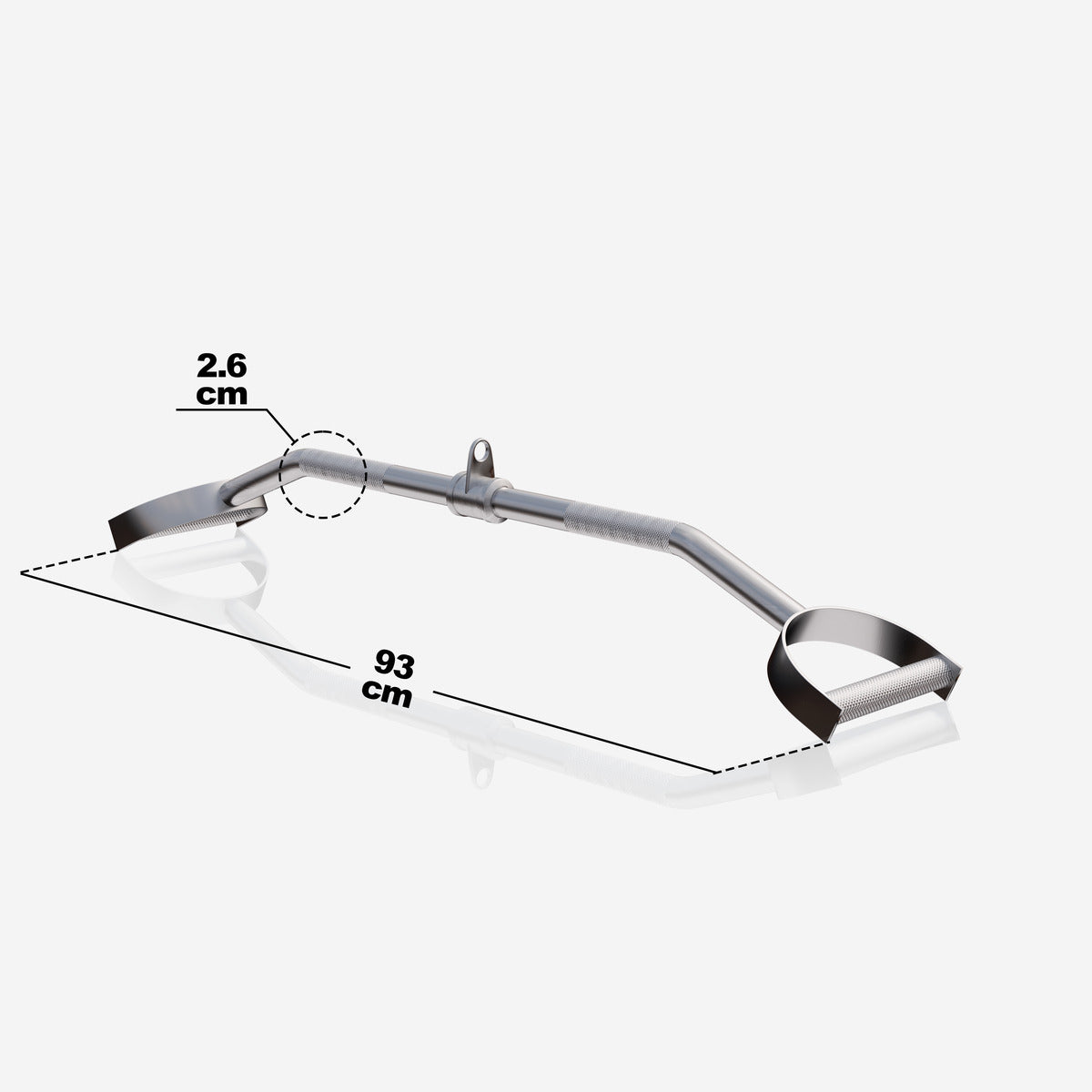 Shovel handle plokksüsteemile 93 cm