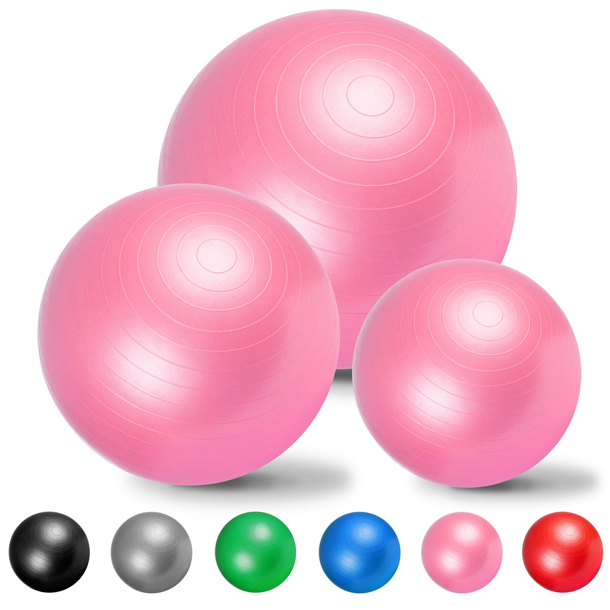 Võimlemispall 55 cm pumbaga