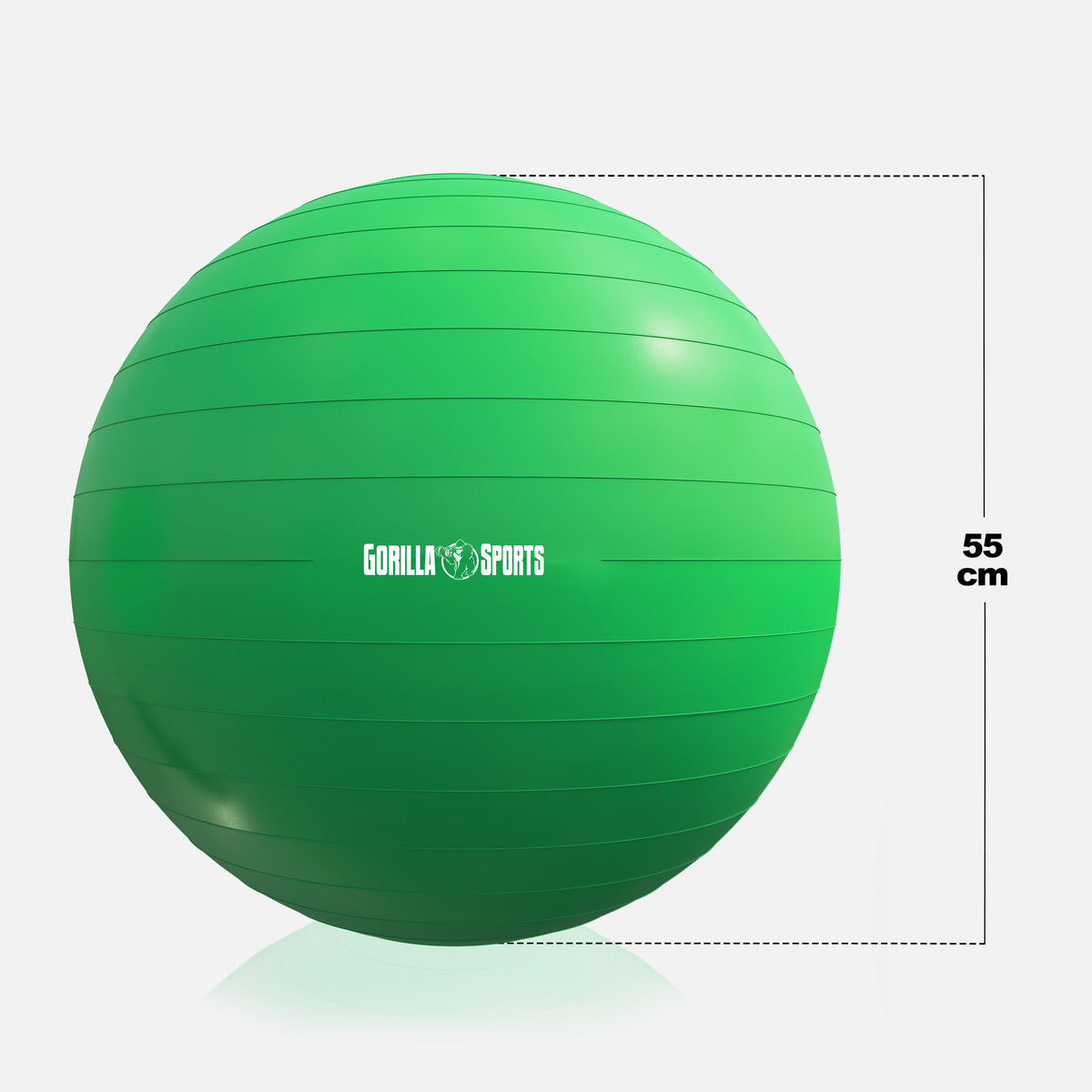 Võimlemispall 55 cm pumbaga