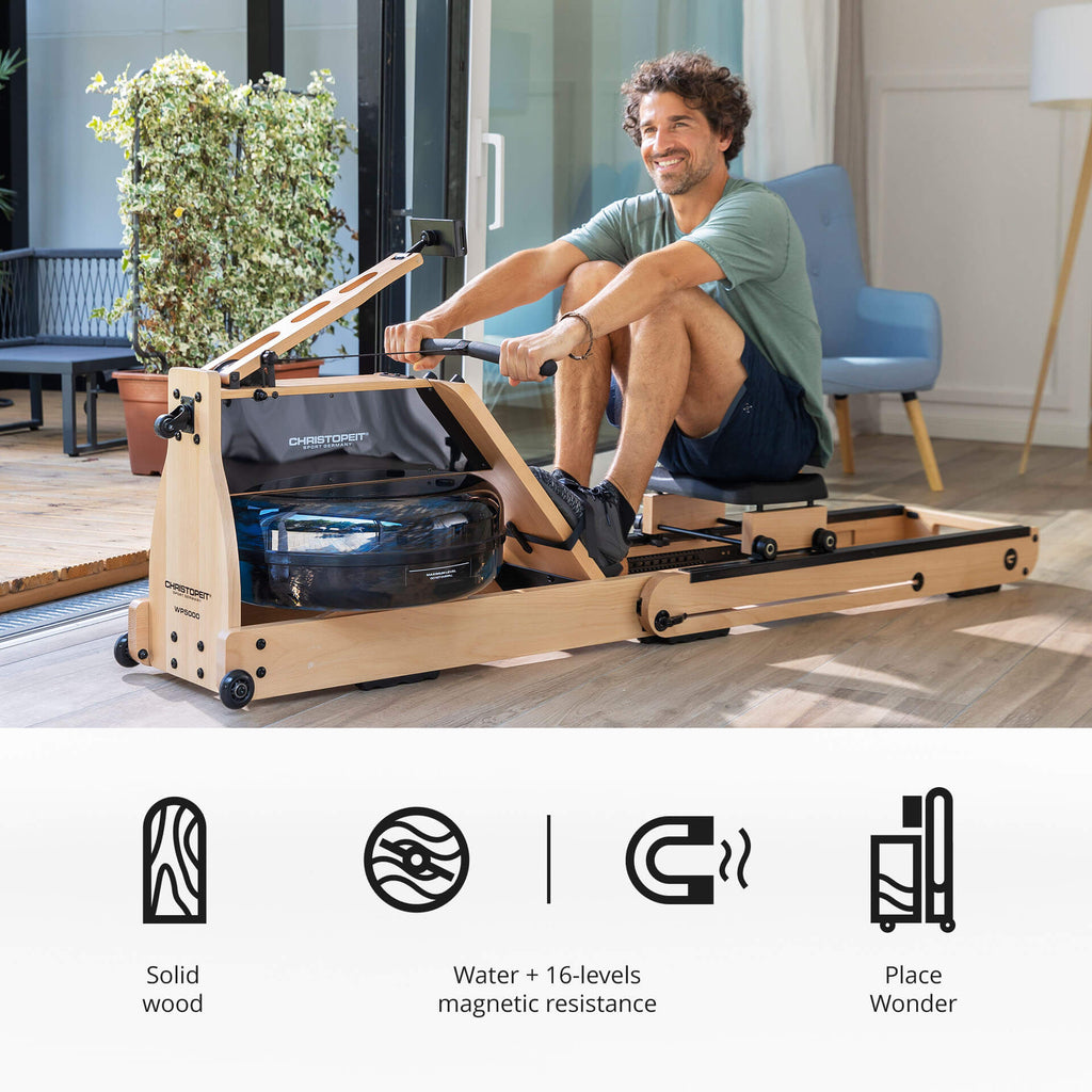 Christopeit Sport sõudeergomeeter WP 5000