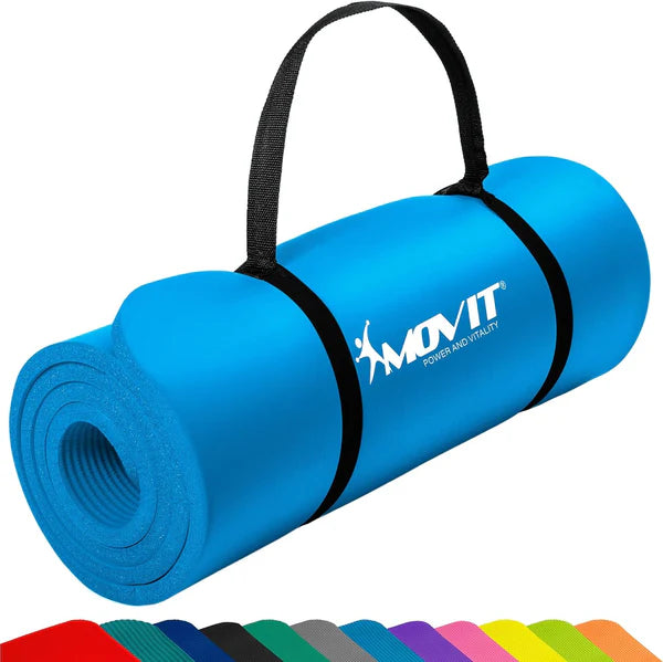 Joogamatt 10–15 mm – paks NBR-treeningmatt