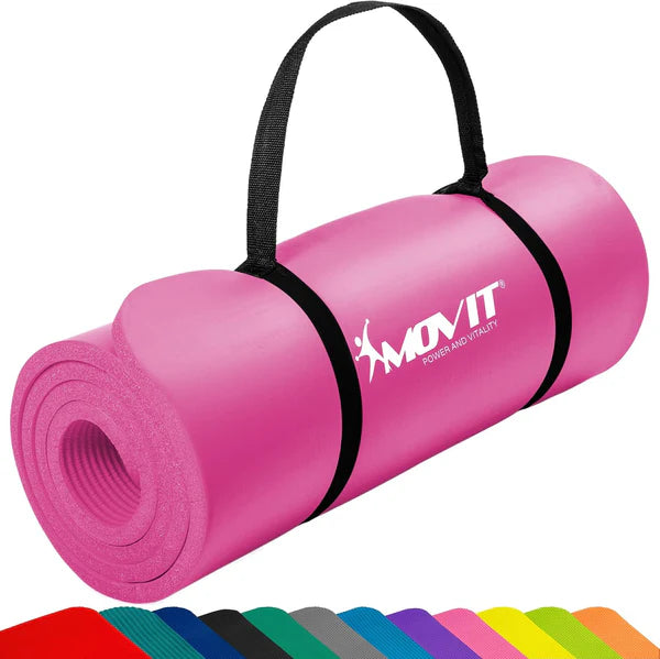 Joogamatt 10–15 mm – paks NBR-treeningmatt