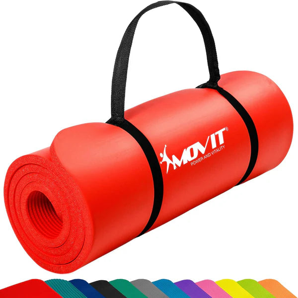 Joogamatt 10–15 mm – paks NBR-treeningmatt