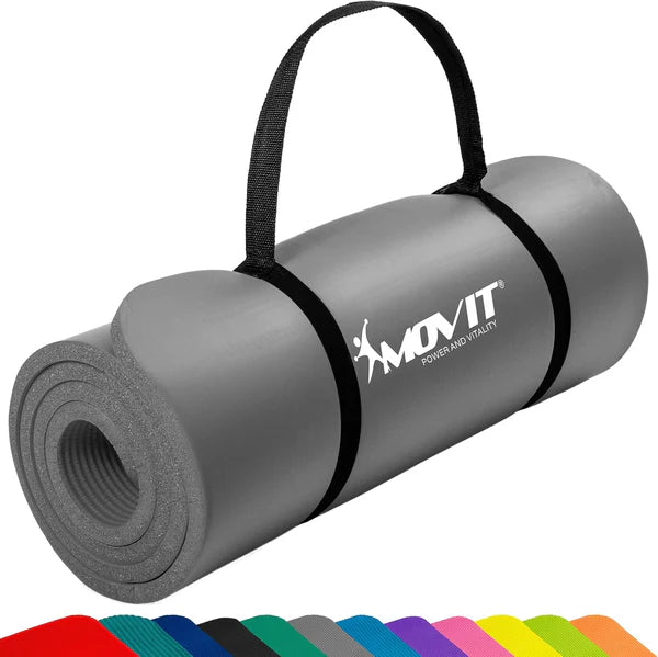 Joogamatt 10–15 mm – paks NBR-treeningmatt