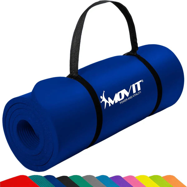 Joogamatt 10–15 mm – paks NBR-treeningmatt