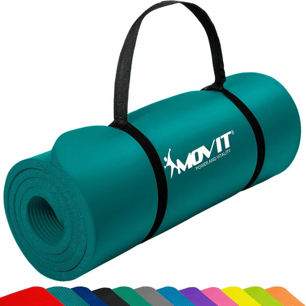 Joogamatt 10–15 mm – paks NBR-treeningmatt