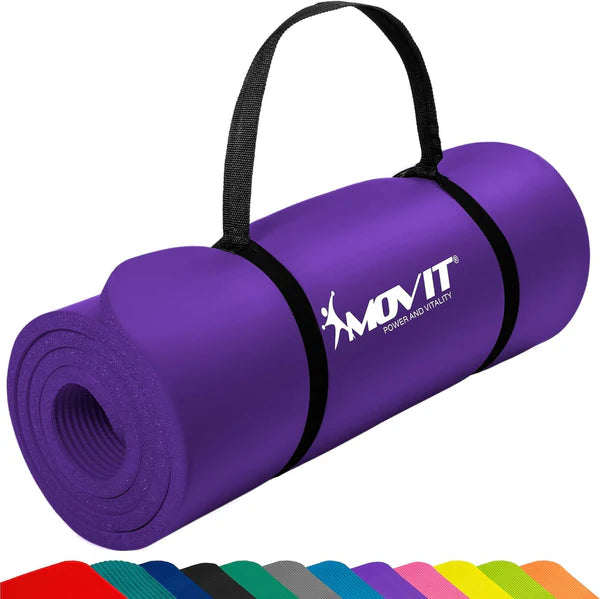 Joogamatt 10–15 mm – paks NBR-treeningmatt