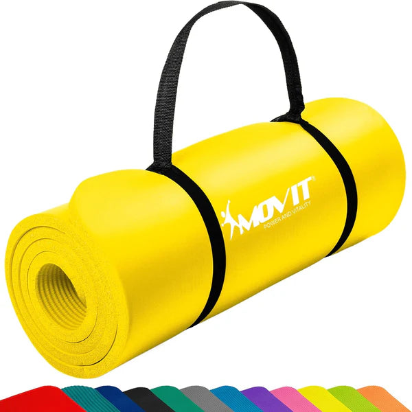 Joogamatt 10–15 mm – paks NBR-treeningmatt