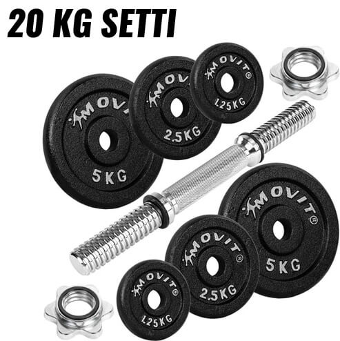 Reguleeritav malmist hantel 10–30 kg, 30 mm