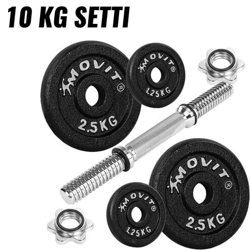 Reguleeritav malmist hantel 10–30 kg, 30 mm