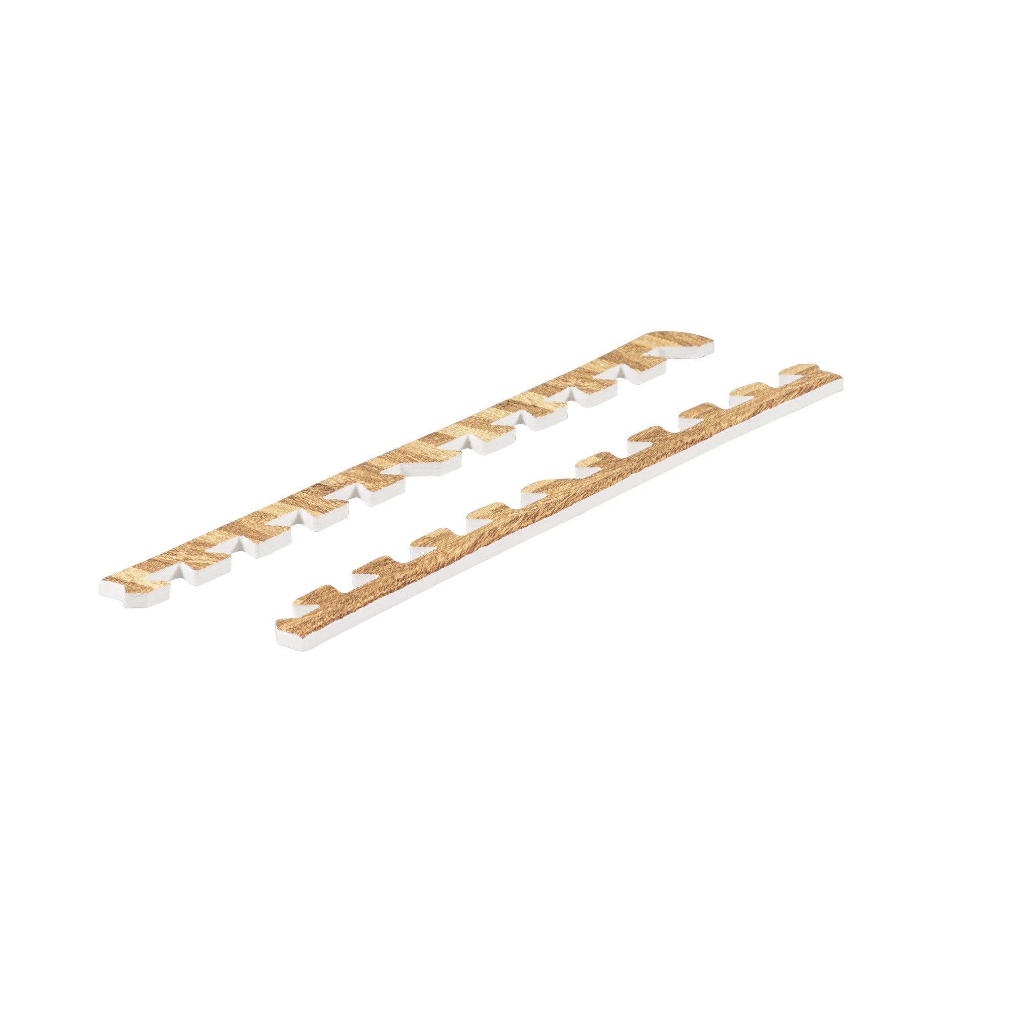 Kaitsemati ääretükid 8 tk 62,5 x 1,2 cm puidumustriga