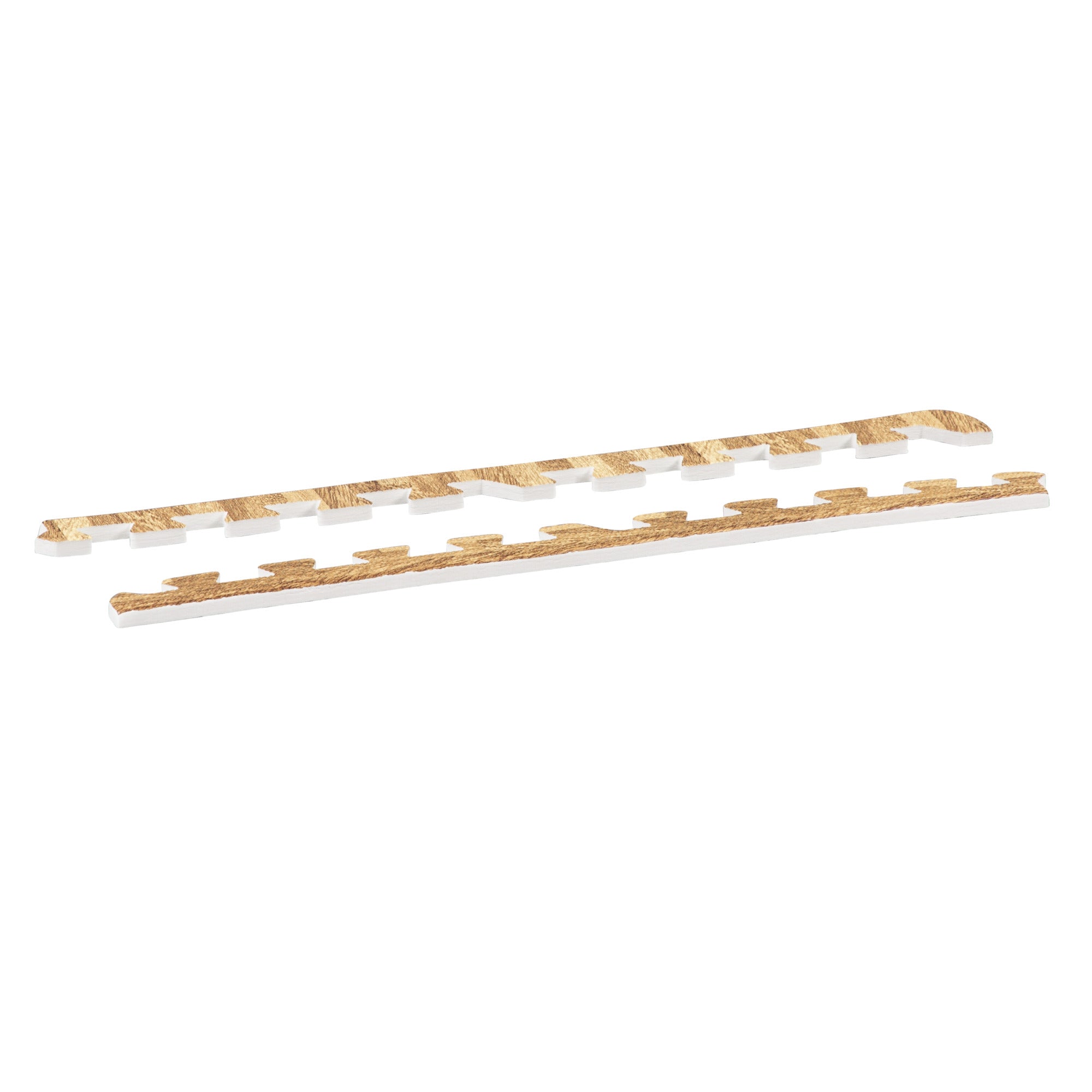 Kaitsemati ääretükid 8 tk 62,5 x 1,2 cm puidumustriga