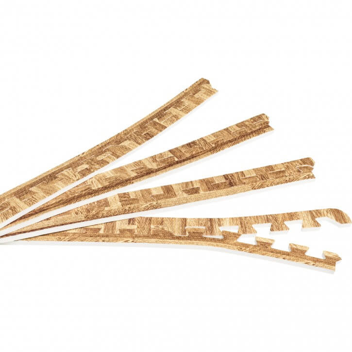 Kaitsemati ääretükid 8 tk 62,5 x 1,2 cm puidumustriga
