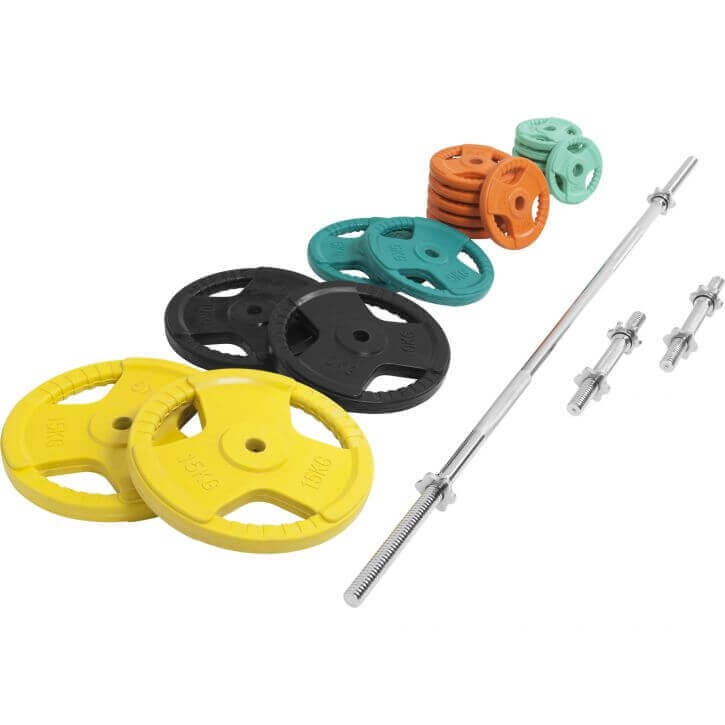 Kummikattega kangikomplekt 100 kg 30 mm