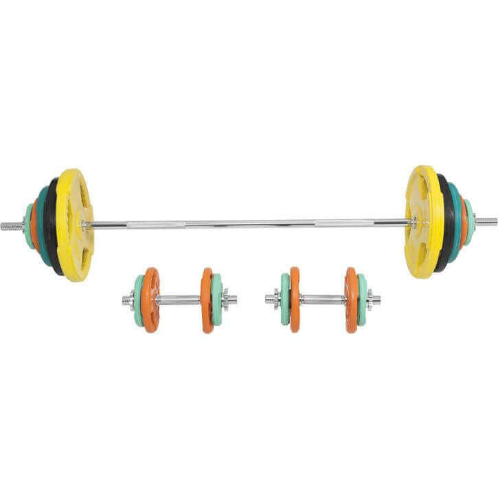 Kummikattega kangikomplekt 100 kg 30 mm