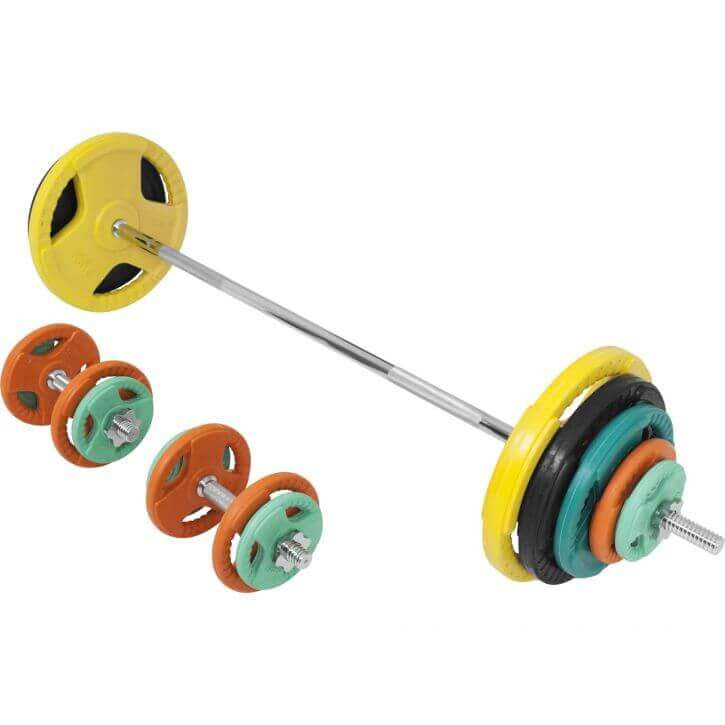 Kummikattega kangikomplekt 100 kg 30 mm