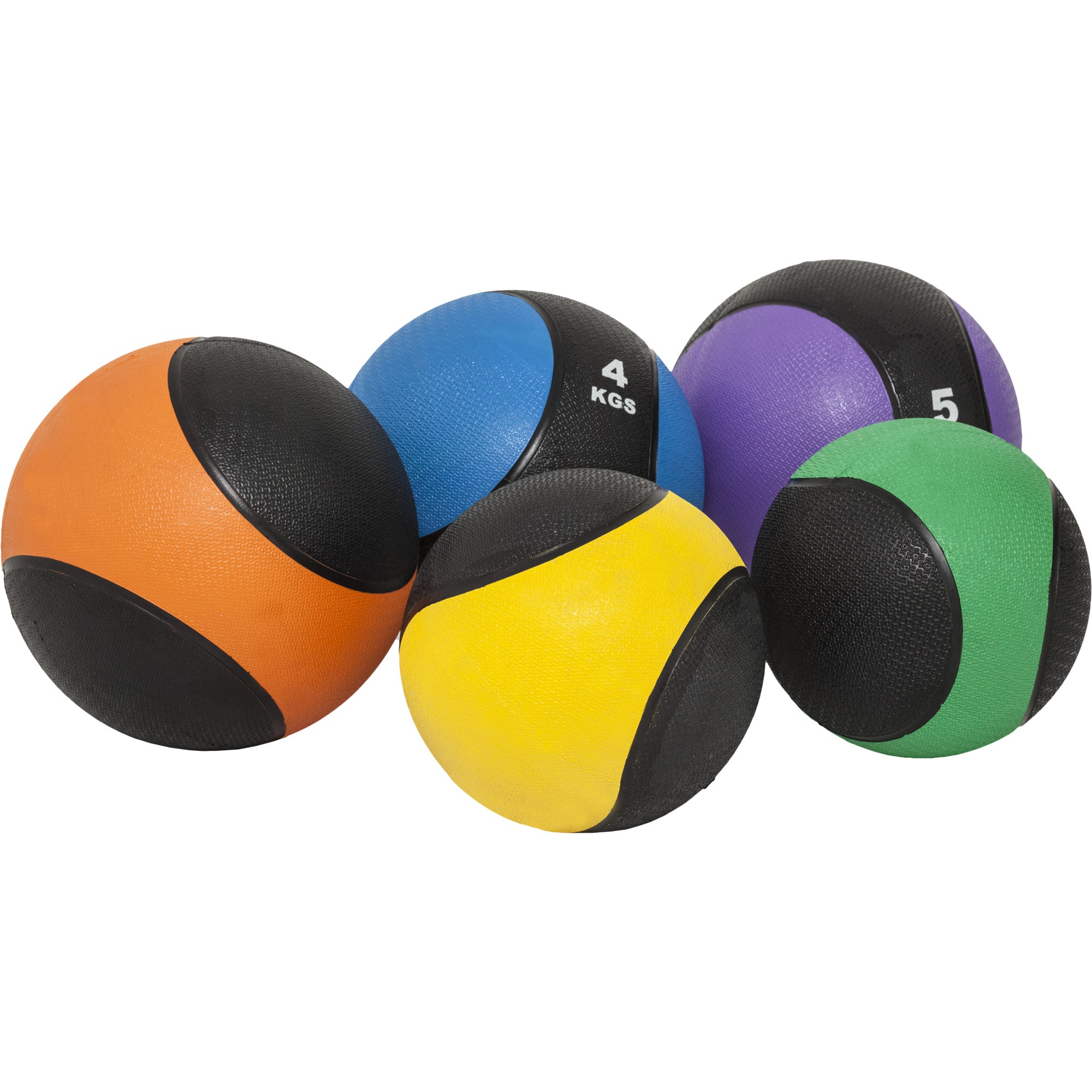 Treeningpall 1–10 kg kummipinnaga