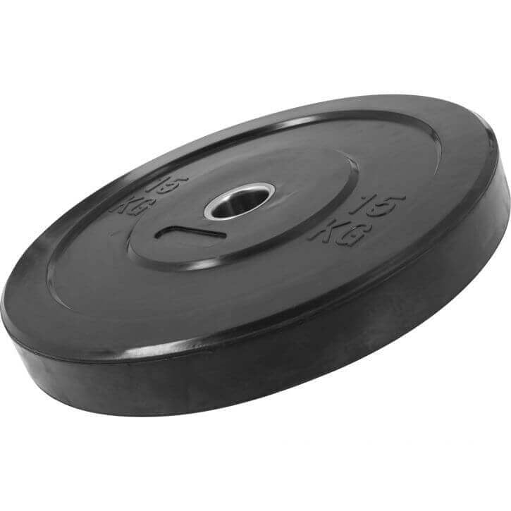 Bumper raskusketas 15 kg, 50 mm tihedast kummist