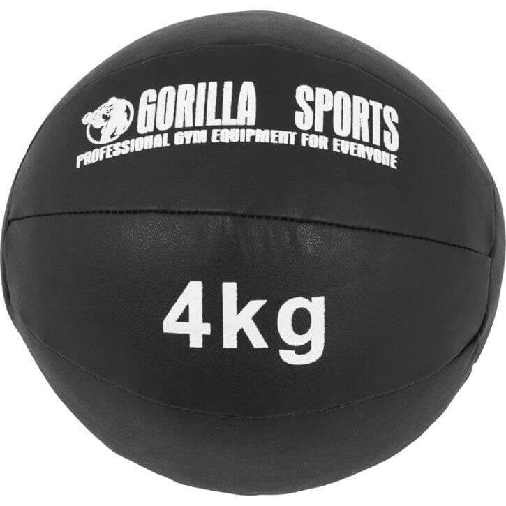 Wall Ball treeningpall 1–10 kg, must PU
