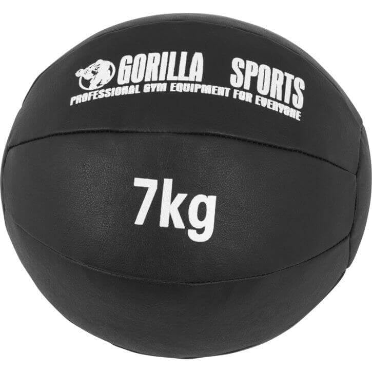 Wall Ball treeningpall 1–10 kg, must PU