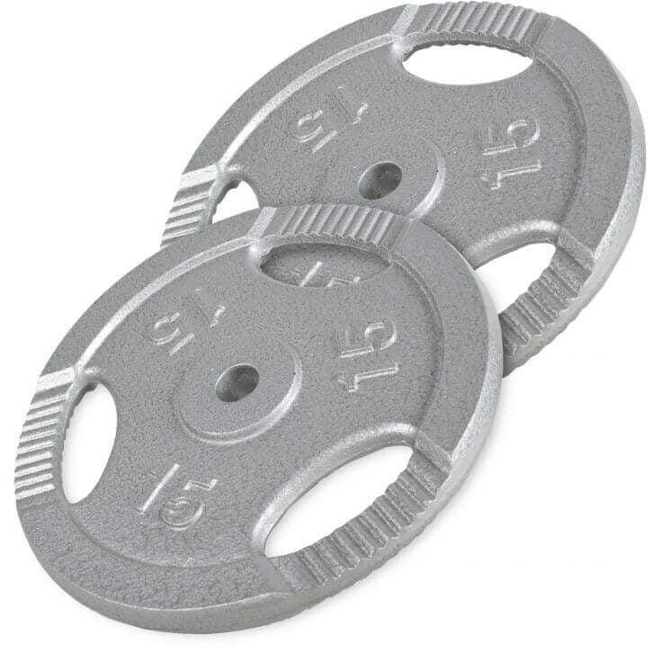 Rauast Tri Grip raskuskettad 2 x 15 kg, 30 mm