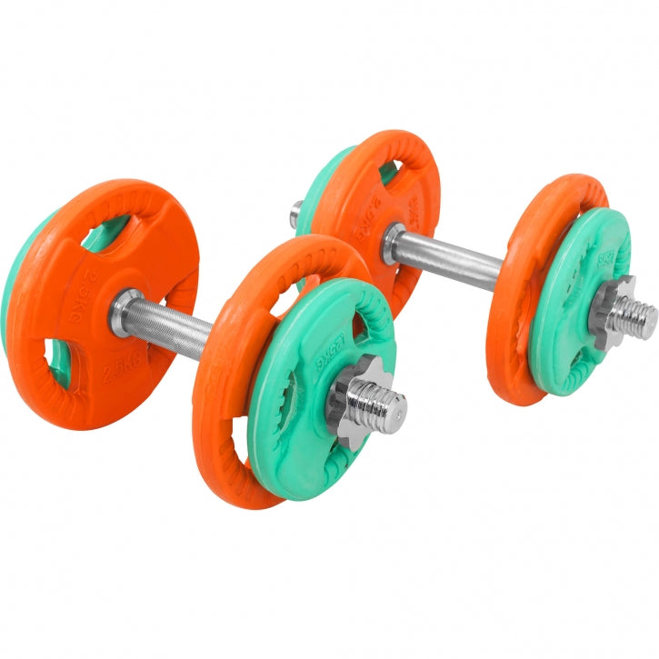 Reguleeritav olümpia-hantlikomplekt 20 kg