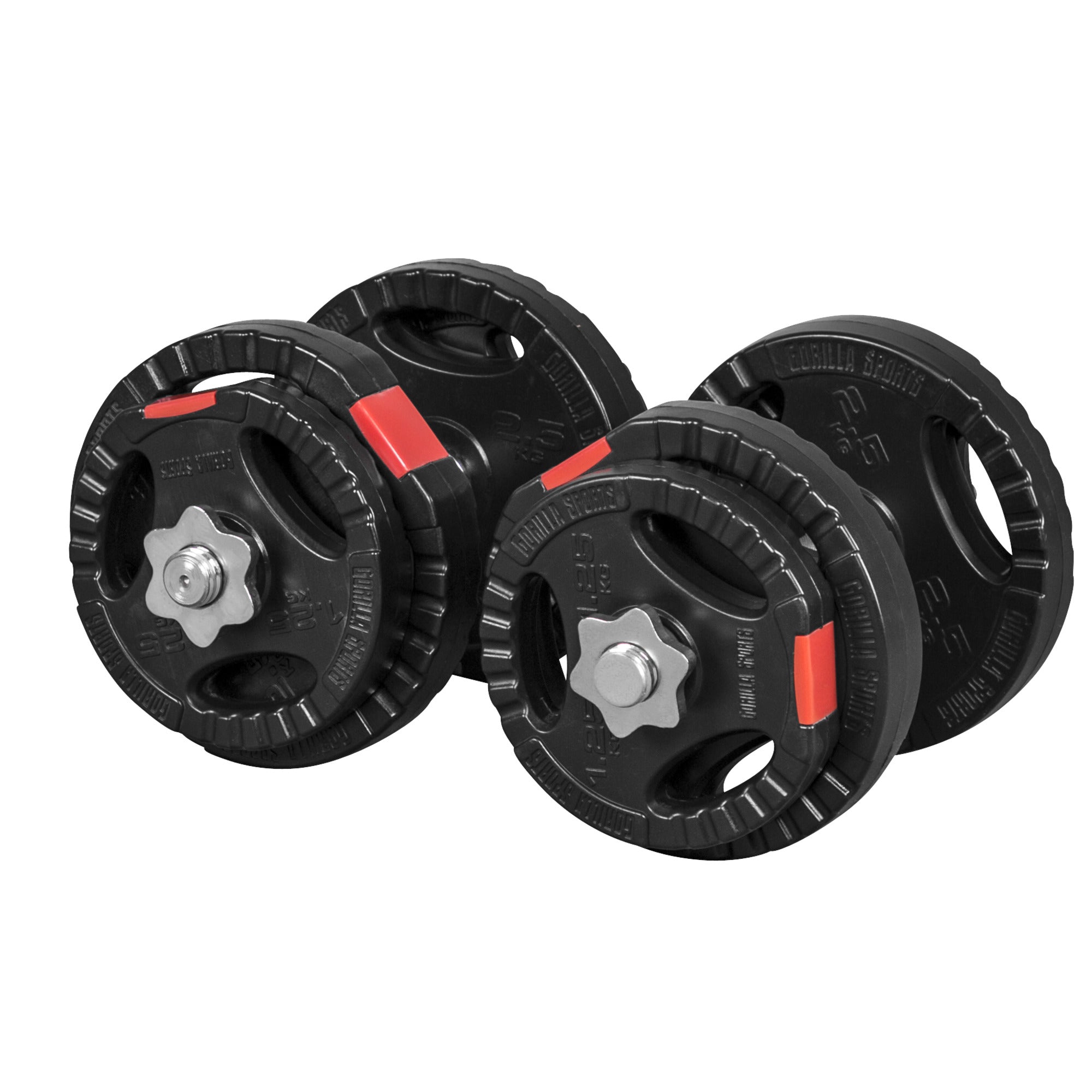 Tri Grip hantlikomplekt 20 kg keermelukkudega