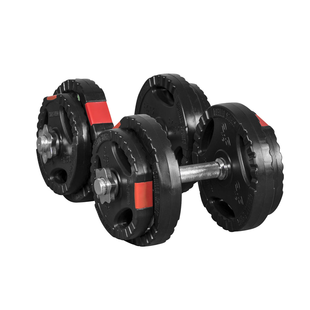 Tri Grip hantlikomplekt 20 kg keermelukkudega