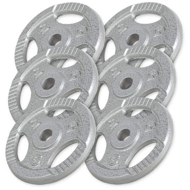 Rauast Tri Grip raskuskettad 6 x 5 kg, 30 mm