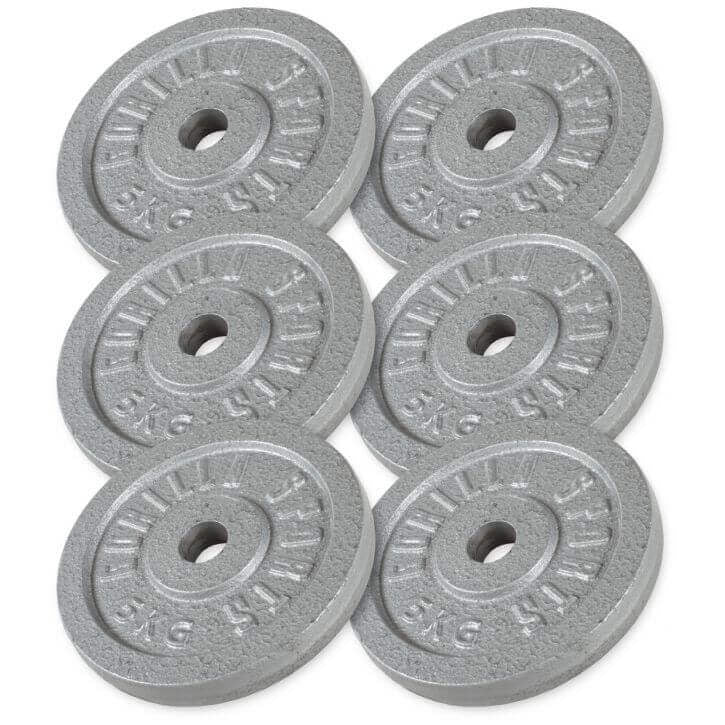 Rauast raskuskettad 6 x 5 kg, 30 mm