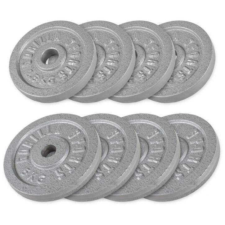 Malmist raskuskettad 30 mm, 4 x 2,5 kg + 4 x 5 kg