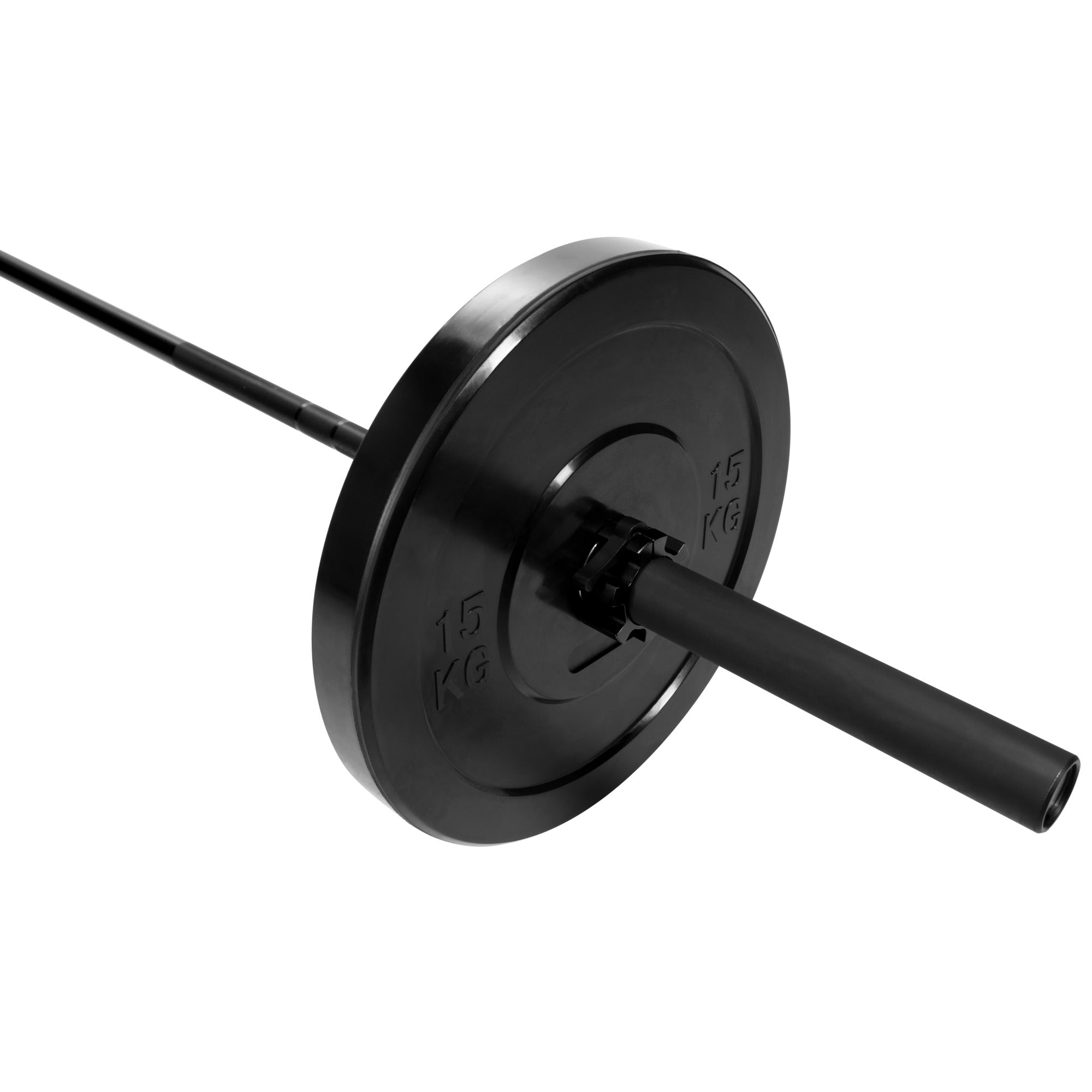 Olümpiakang 220 cm 20 kg, must