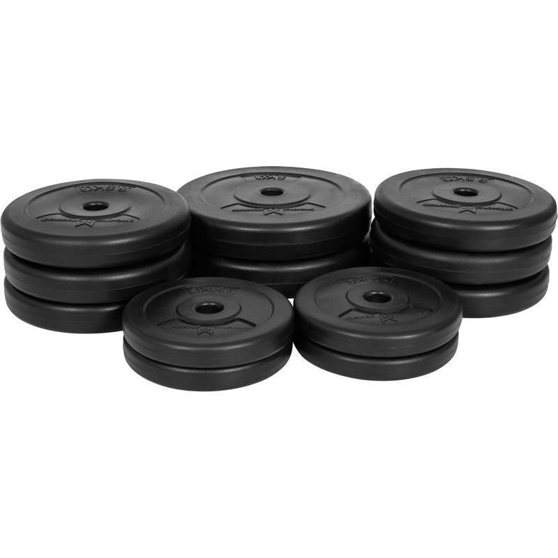 Vinüülkattega raskusketaste komplekt 30 kg