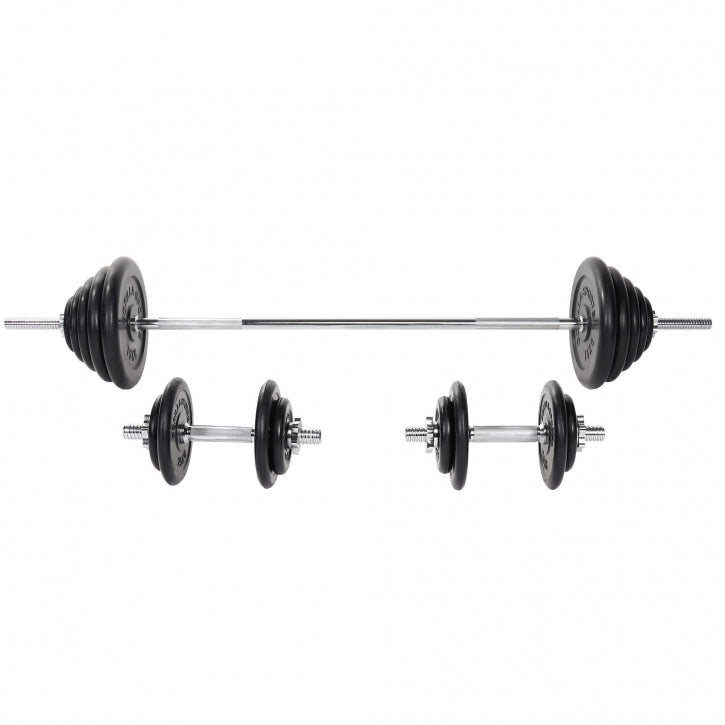 Kummist kangikomplekt 100 kg sirge kangiga