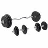 Kummist kangikomplekt 70 kg EZ-kangiga