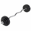 EZ-kangi komplekt 35 kg kummkattega ketastega