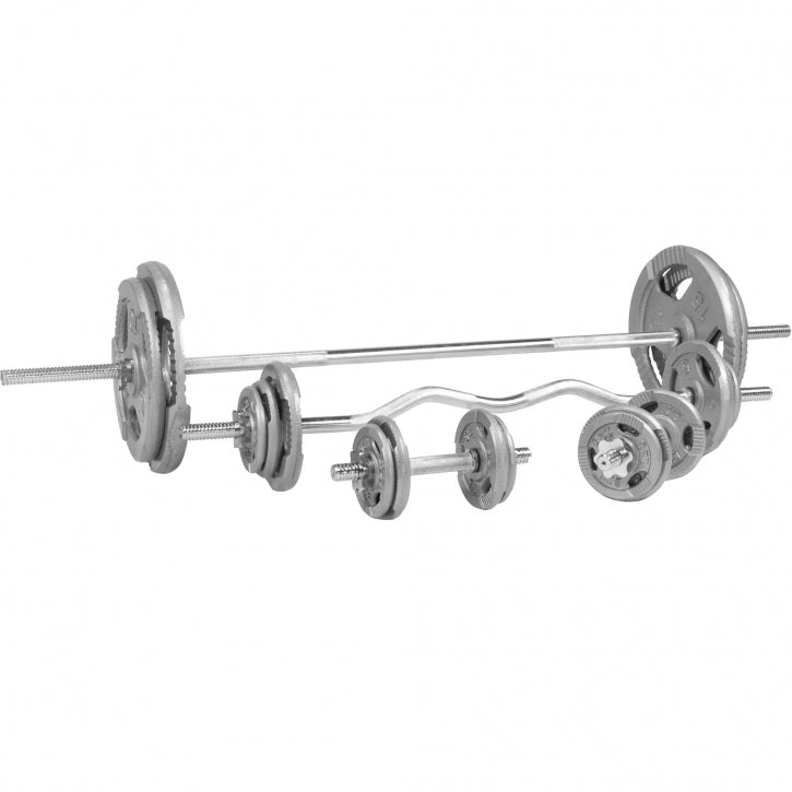 Tri Grip kangikomplekt 108 kg malmist raskusketastega