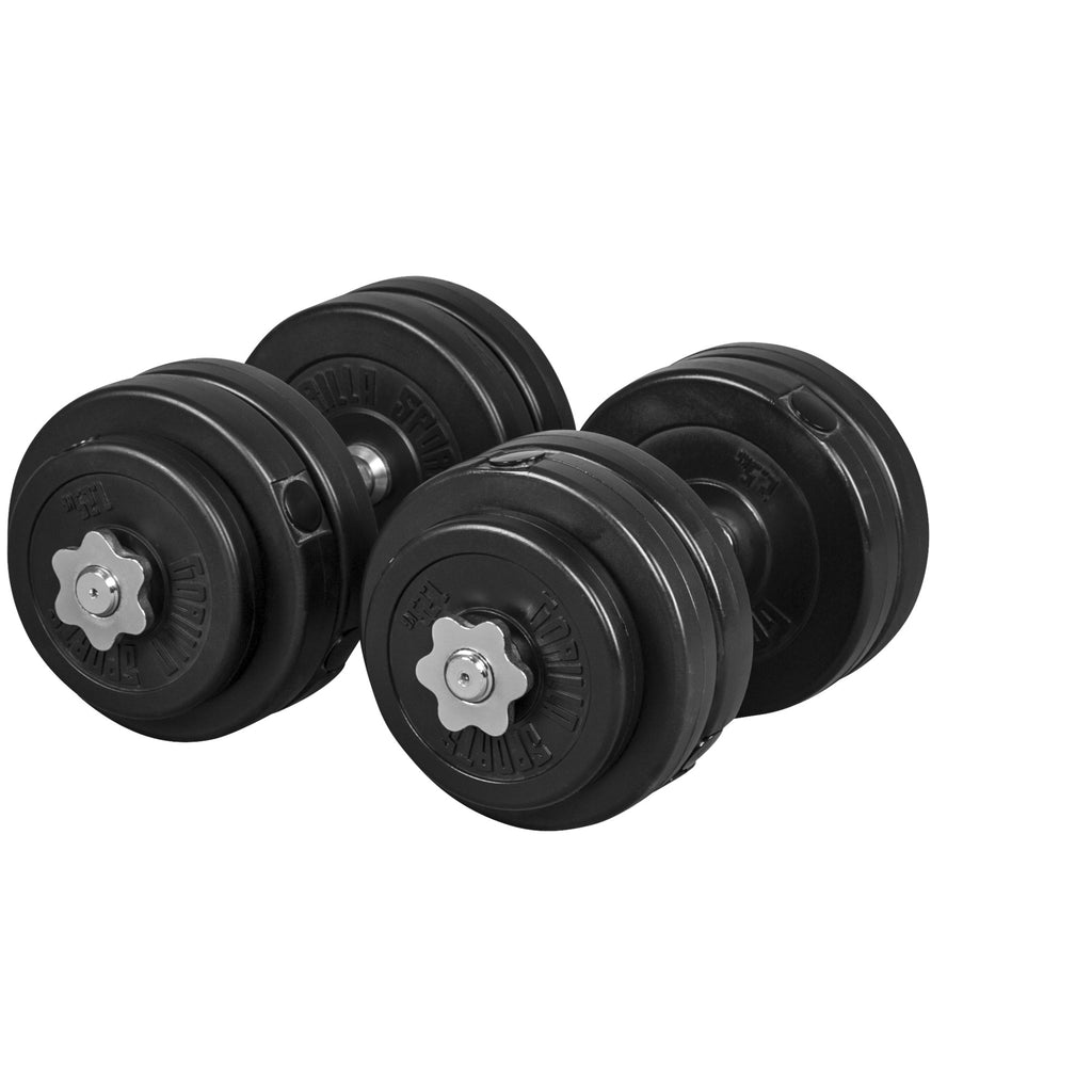 Reguleeritav vinüülist hantlikomplekt 30 kg, 30mm