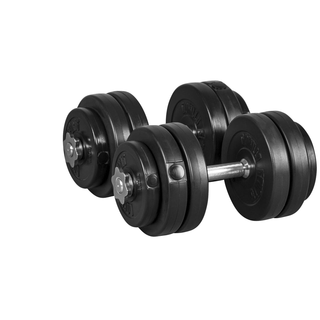 Reguleeritav vinüülist hantlikomplekt 30 kg, 30mm
