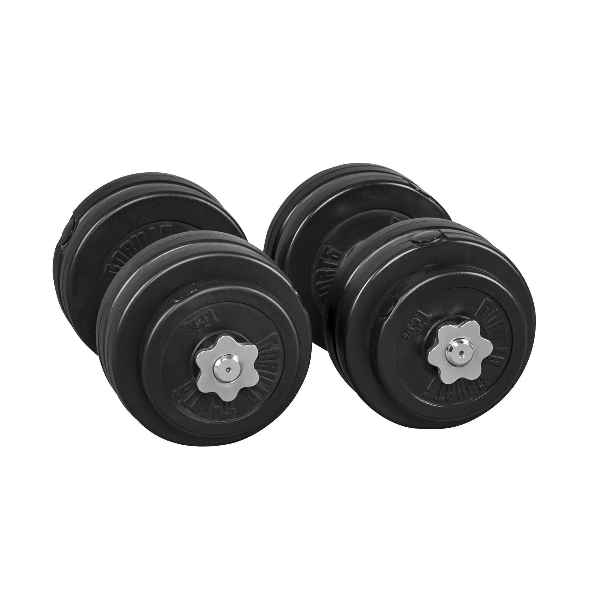 Reguleeritav vinüülist hantlikomplekt 30 kg, 30mm