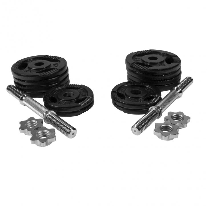 Tri Grip hantlikomplekt 30 kg keermega lukustitega