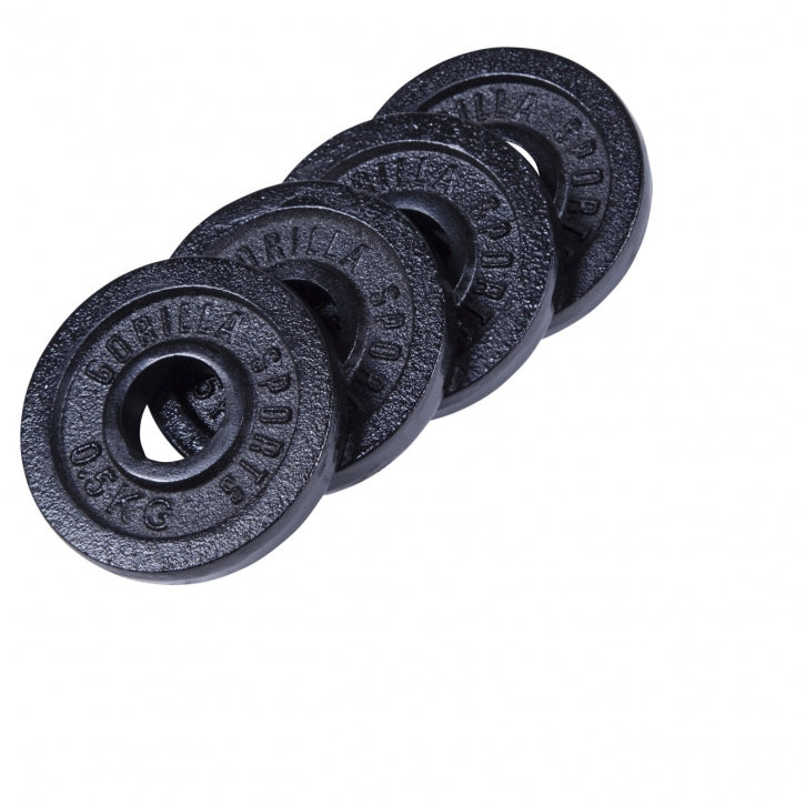 Malmist raskuskettad 4 x 0,5 kg 30 mm, must