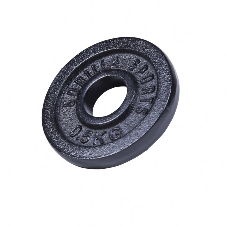 Malmist raskuskettad 4 x 0,5 kg 30 mm, must