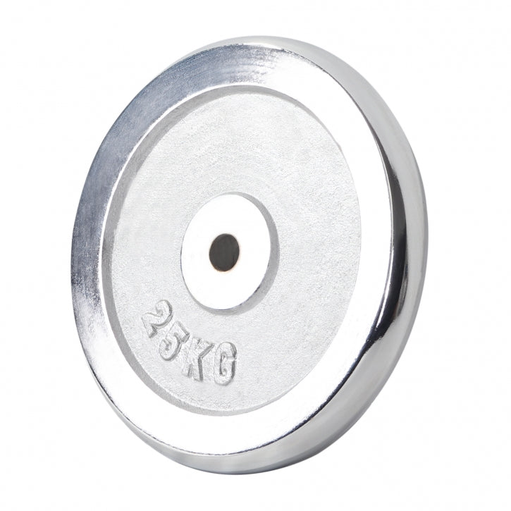 Kroomkattega raskusketas 25 kg 30 mm