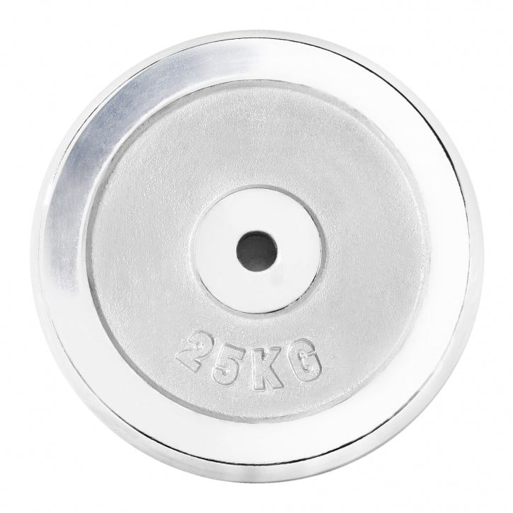 Kroomkattega raskusketas 25 kg 30 mm