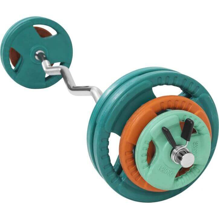 EZ-kangikomplekt 35 kg vedruklambritega