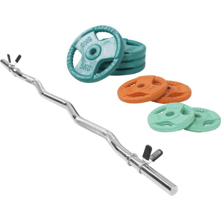 EZ-kangikomplekt 35 kg vedruklambritega
