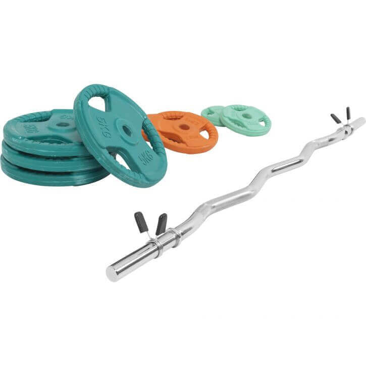 EZ-kangikomplekt 35 kg vedruklambritega