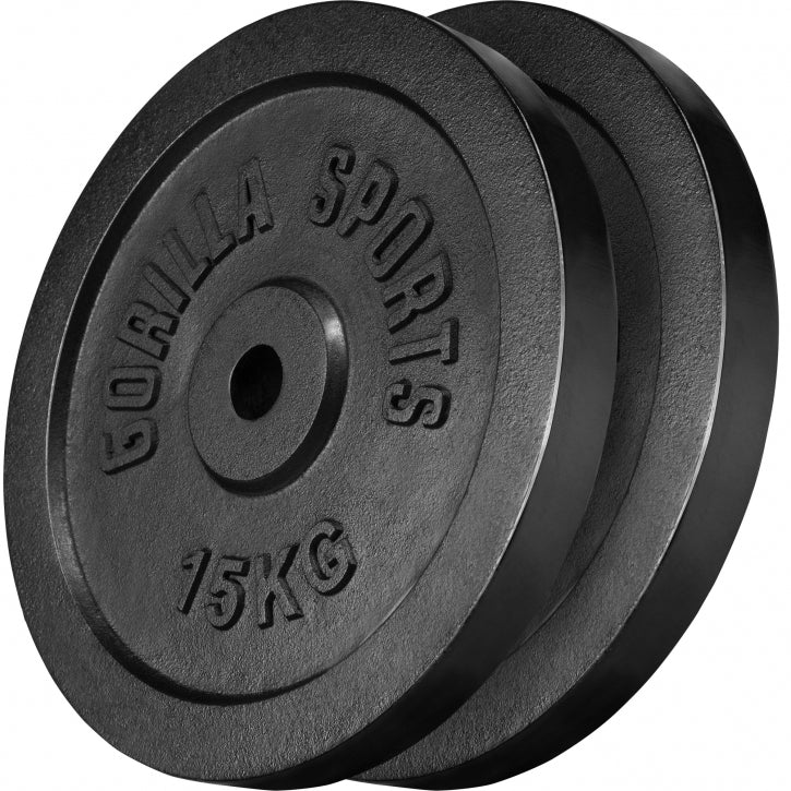 Malmist raskuskettad 2 x 15 kg 30 mm
